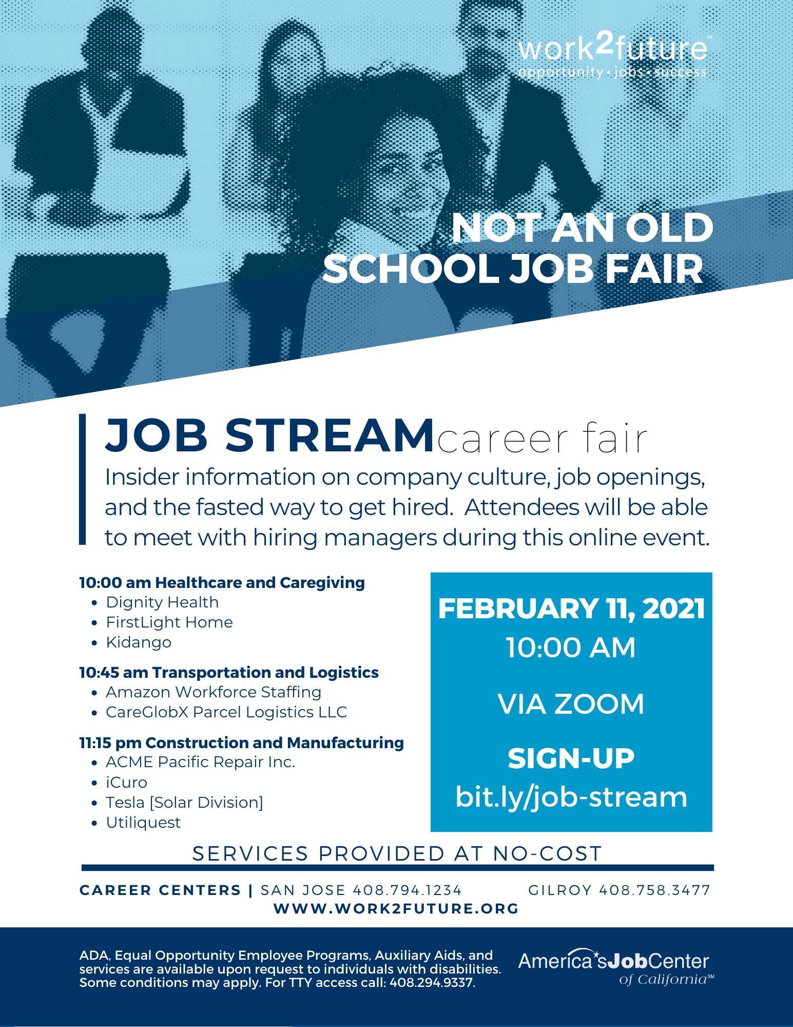 Job Stream | Career Fair - work2future